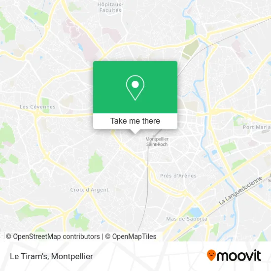 Le Tiram's map