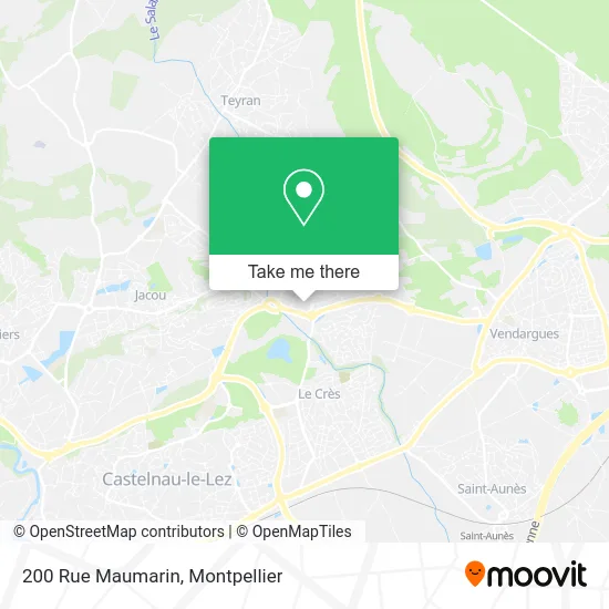 200 Rue Maumarin map