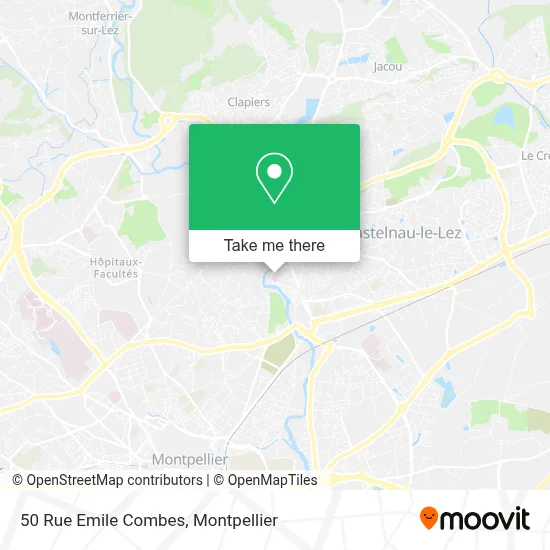 50 Rue Emile Combes map