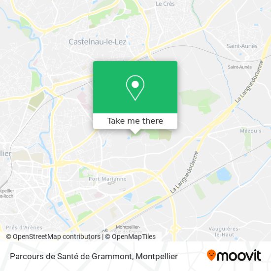 Parcours de Santé de Grammont map