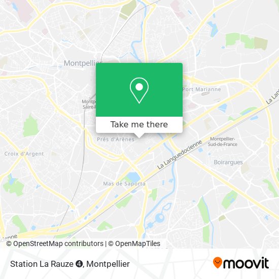 Station La Rauze ➍ map