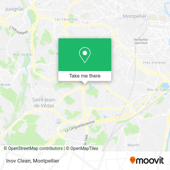 Inov Clean map