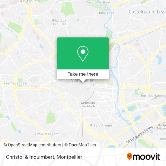 Christol & Inquimbert map