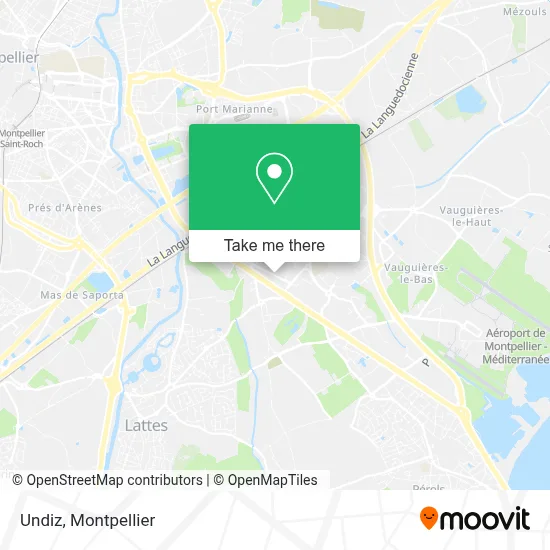 Undiz map