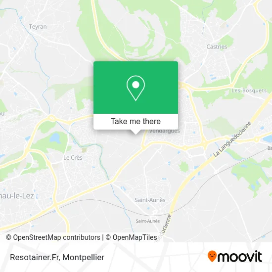 Resotainer.Fr map