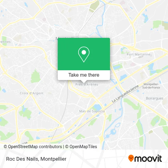 Roc Des Nails map