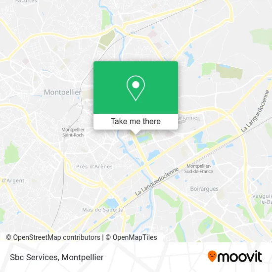 Sbc Services map