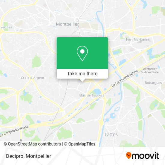 Decipro map