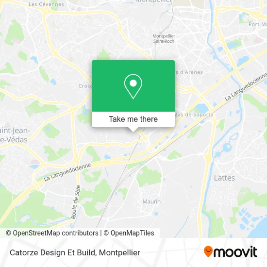 Catorze Design Et Build map