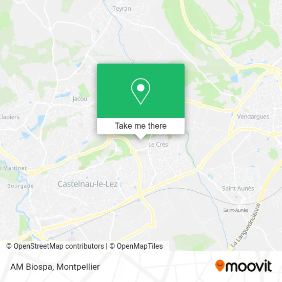 AM Biospa map