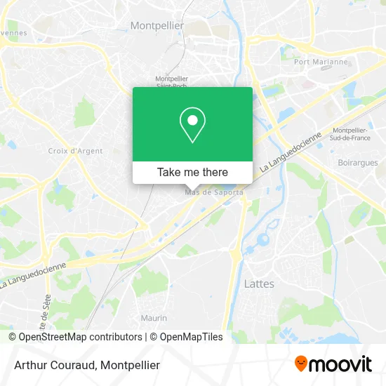 Arthur Couraud map