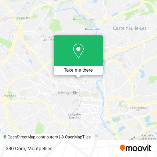 280 Com map