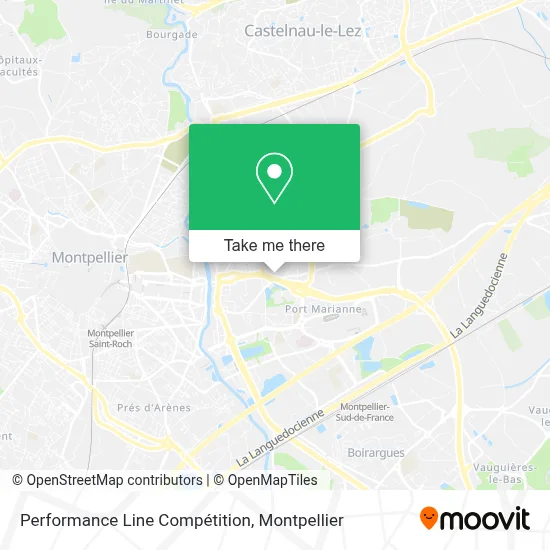 Performance Line Compétition map