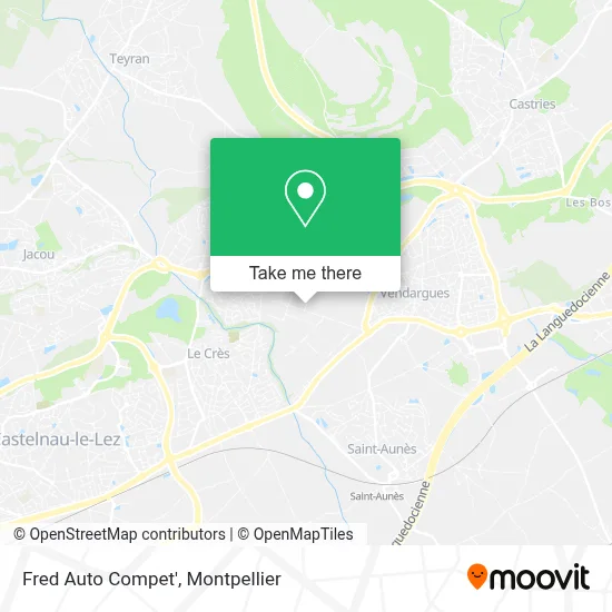 Fred Auto Compet' map