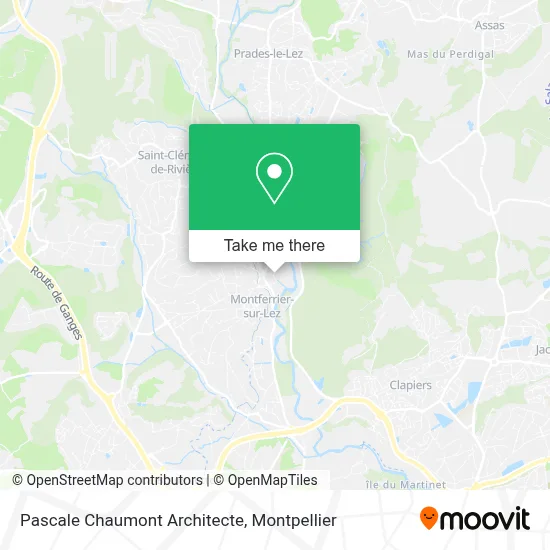 Pascale Chaumont Architecte map