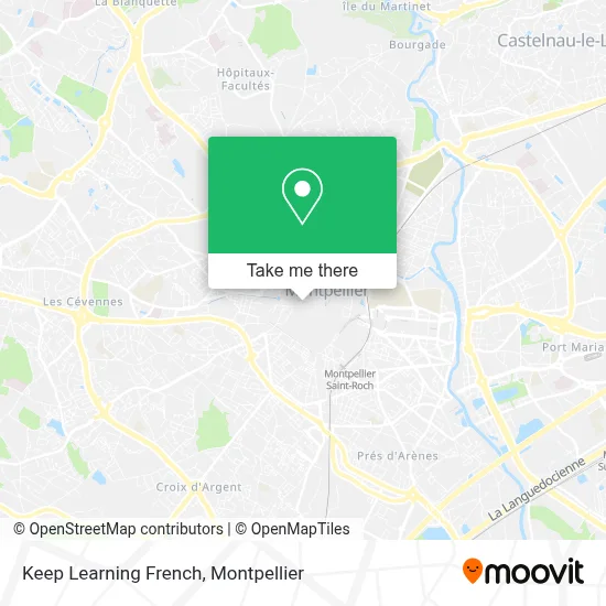 Keep Learning French map