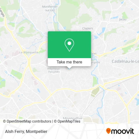 Alsh Ferry map