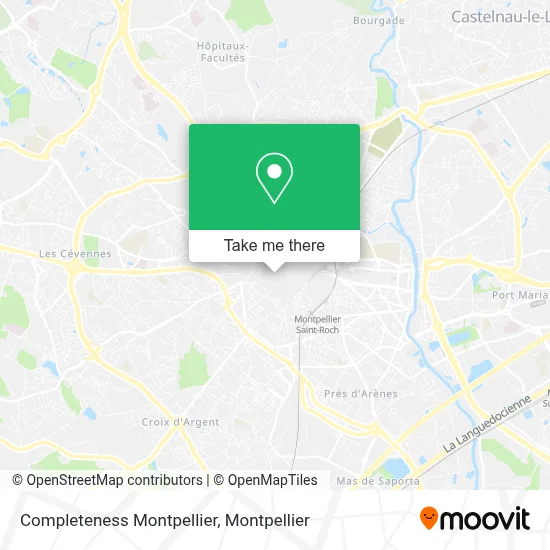Completeness Montpellier map