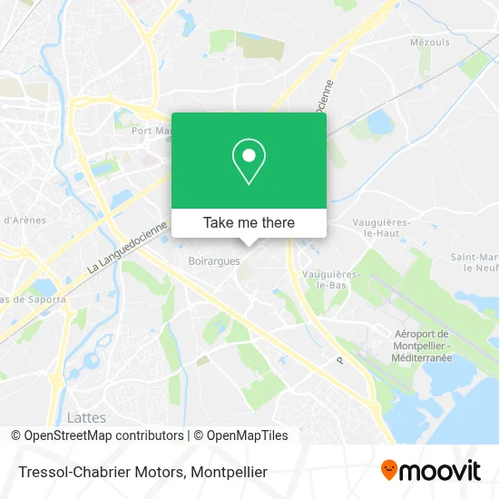 Tressol-Chabrier Motors map
