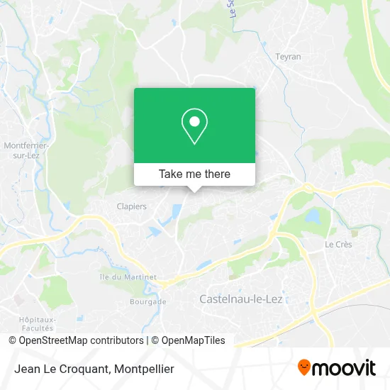 Jean Le Croquant map