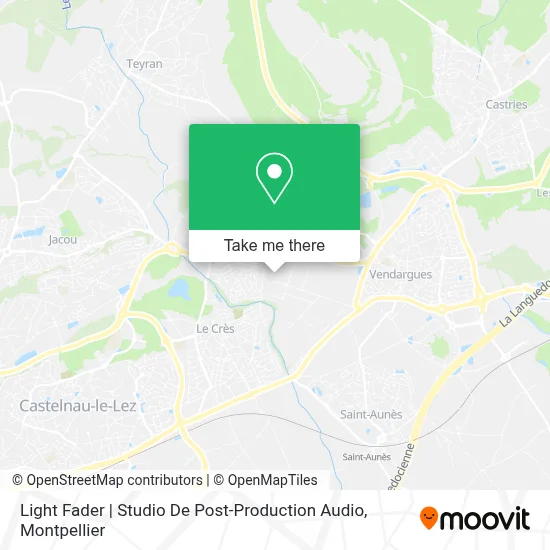 Light Fader | Studio De Post-Production Audio map