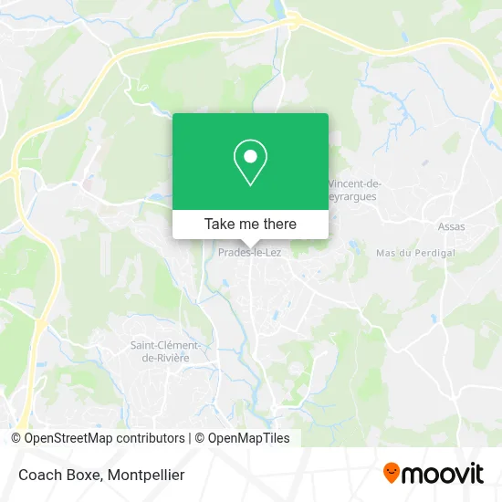 Coach Boxe map