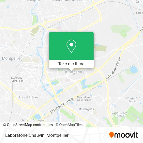 Laboratoire Chauvin map