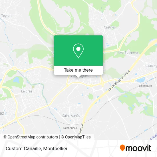 Custom Canaille map
