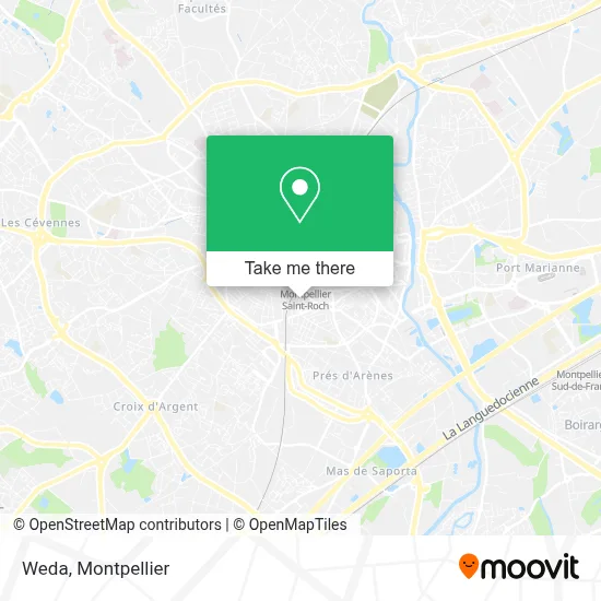 Weda map