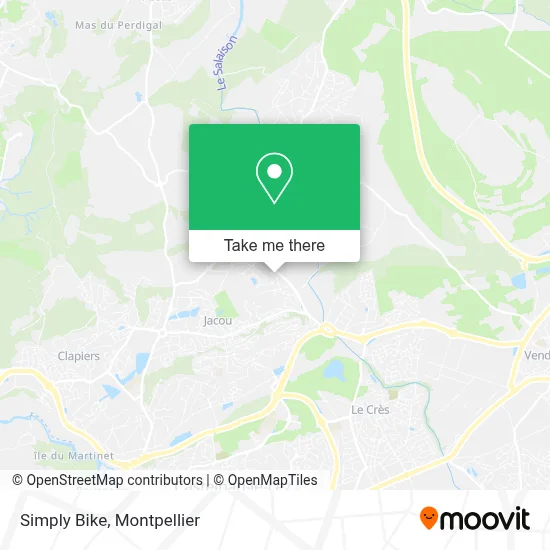 Simply Bike map