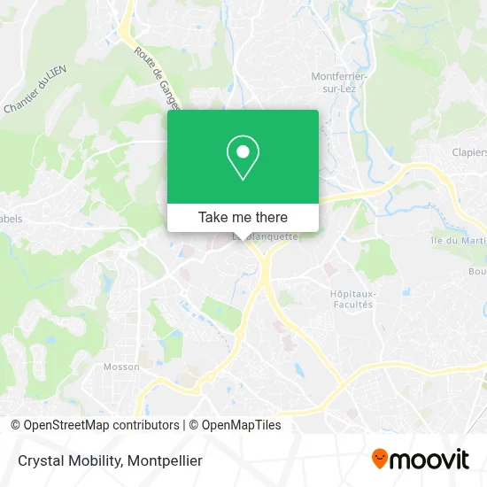 Crystal Mobility map