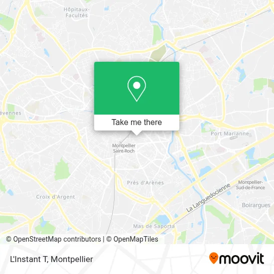 L'Instant T map
