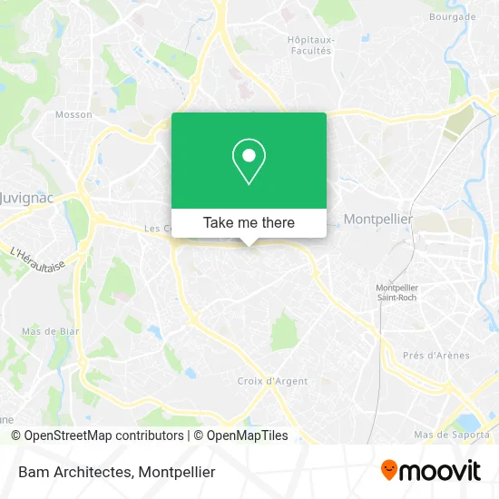 Bam Architectes map