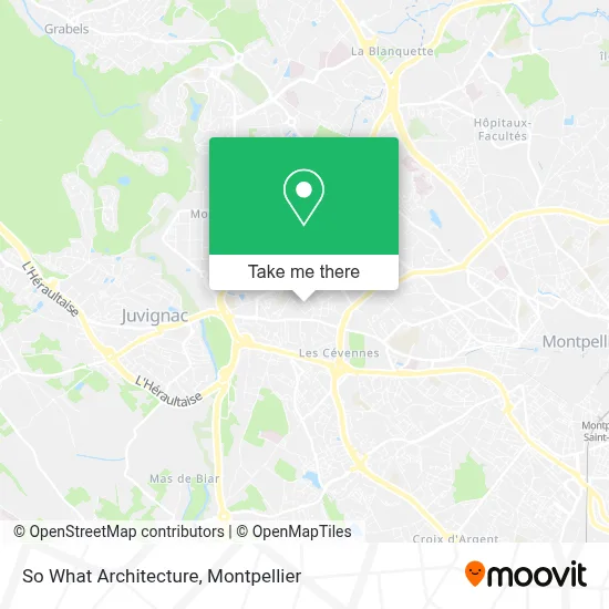 So What Architecture map