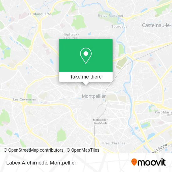Labex Archimede map