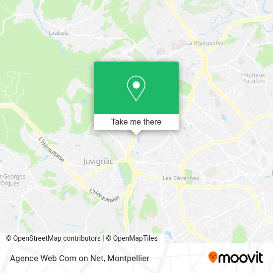 Agence Web Com on Net map