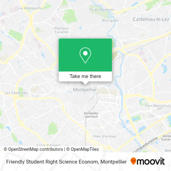 Friendly Student Right Science Econom map
