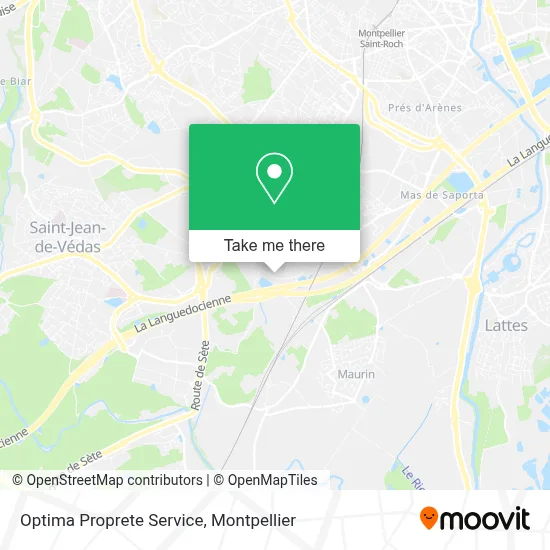 Optima Proprete Service map