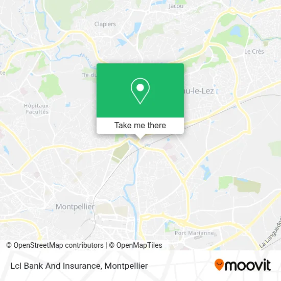 Lcl Bank And Insurance map