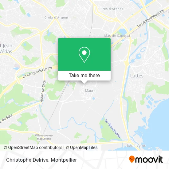 Christophe Delrive map