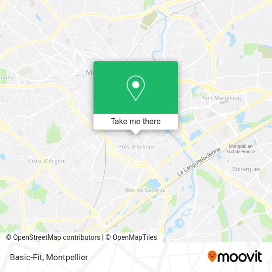 Basic-Fit map