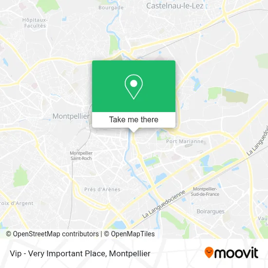 Vip - Very Important Place map