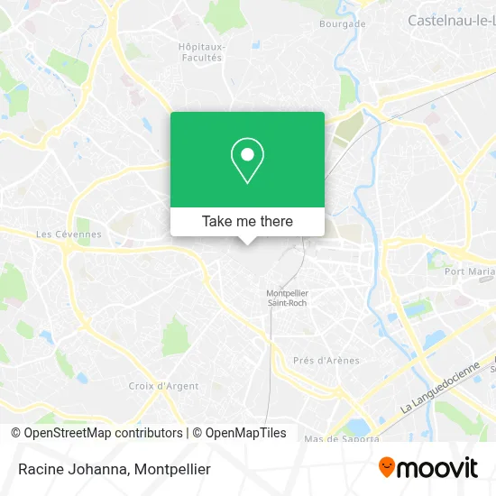 Racine Johanna map