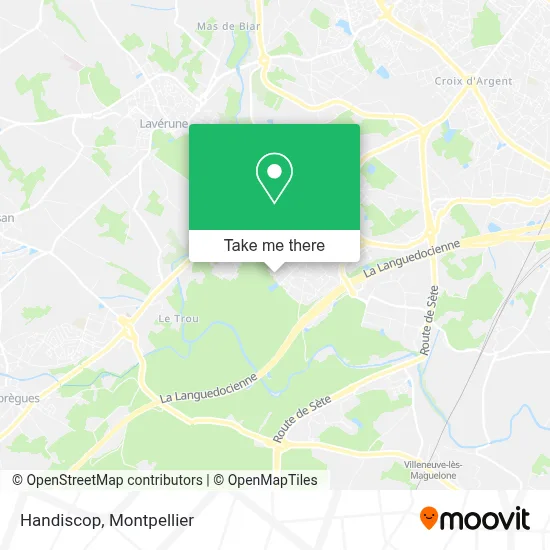 Handiscop map