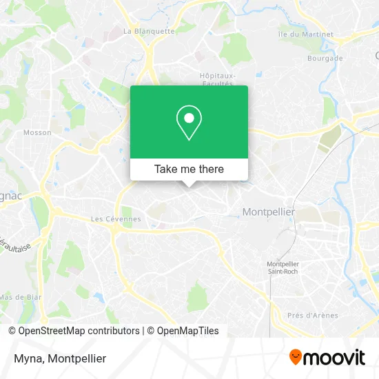Myna map