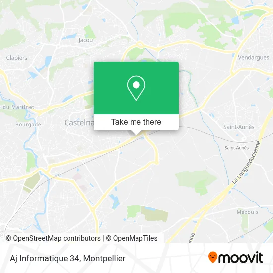 Aj Informatique 34 map