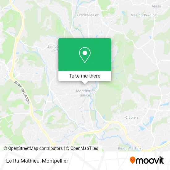 Le Ru Mathieu map