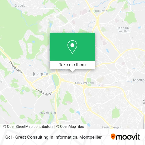 Gci - Great Consulting In Informatics map
