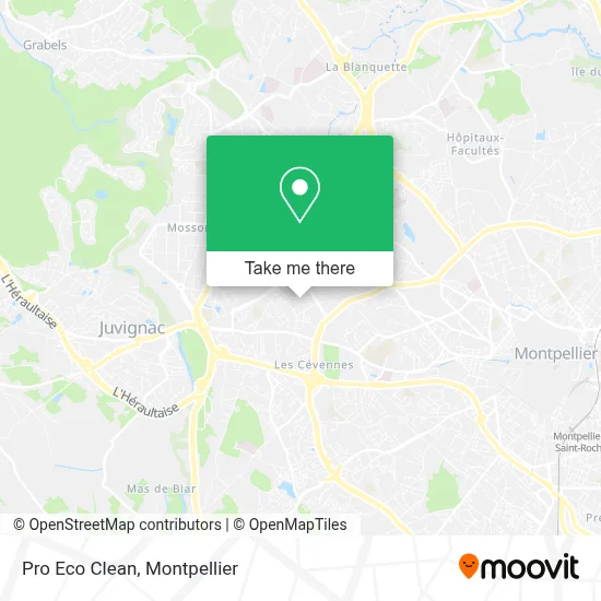 Pro Eco Clean map