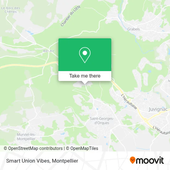 Smart Union Vibes map